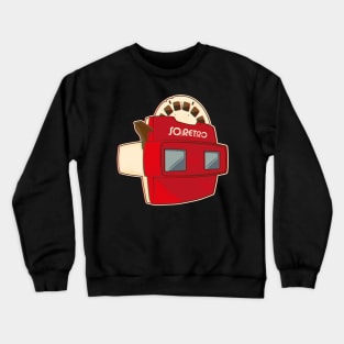 So Retro 80's viewfinder Crewneck Sweatshirt